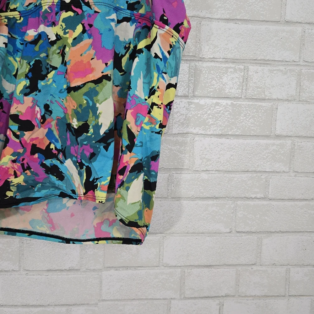 Colorful swim tankini